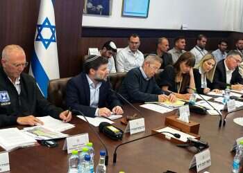 סמוטריץ' בישיבת ממשלה