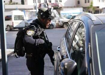 למצולם אין קשר לכתבה. צילום: דוברות המשטרה פעילות שוטרי מחוז ירושלים ולוחמי מג״ב במזרח ירושלים.