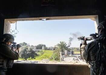 כוחות צה"ל בעזה, השבוע. צילום: דובר צה"ל