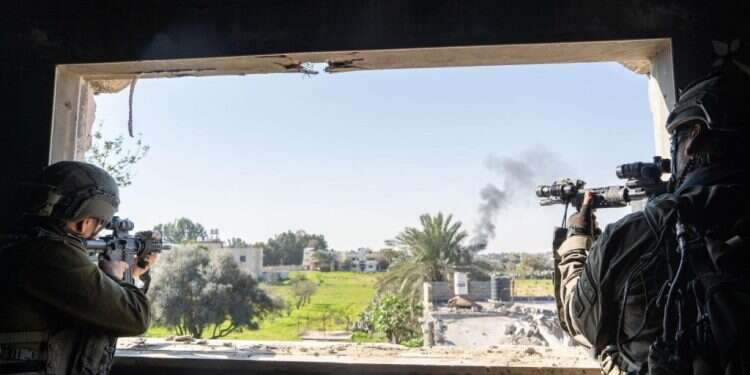 כוחות צה"ל בעזה, השבוע. צילום: דובר צה"ל