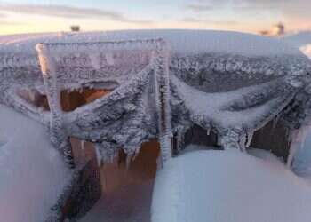 מוצב צבאי קפוא בחרמון המושלג, ינואר 24'. צילום: אלירן מאיר מוצב צבאי קפוא בחרמון המושלג. צילום: אלירן מאיר