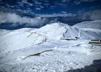 החרמון המושלג. צילום: אלירן מאיר