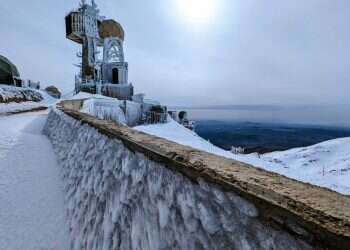 מוצב צבאי קפוא בחרמון המושלג. צילום: אלירן מאיר