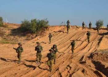 חיילי צה חיילי צה"ל פועלים ברצועת עזה. צילום: דובר צה"ל