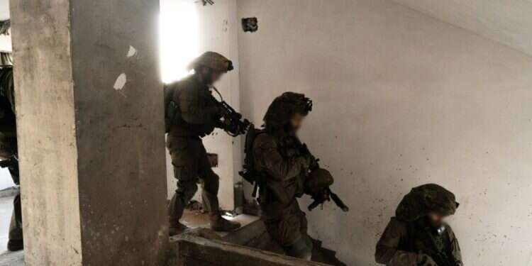 לוחמי צה"ל בעזה. צילום: דובר צה"ל