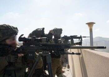 כוחות צה"ל במרכז רצועת עזה