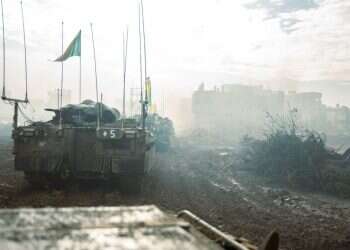 כוחות צה"ל מאוגדה 36 ברצועת עזה