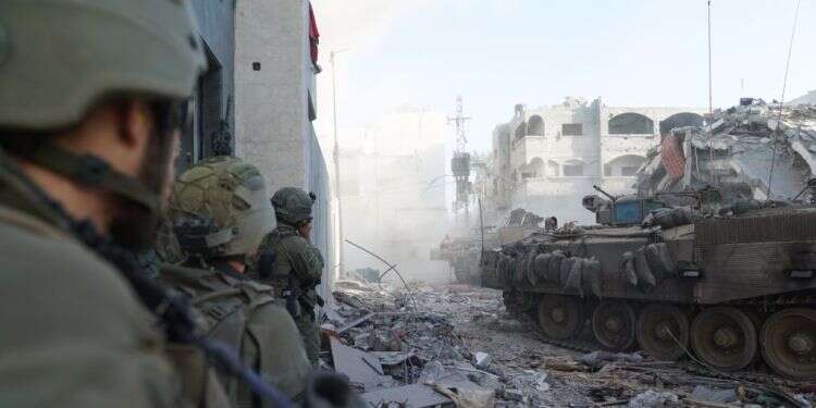 כוחות צה"ל ברצועת עזה