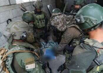 לוחמים במהלך תכנון ברצועת עזה. צילום: דובר צה לוחמים במהלך תכנון ברצועת עזה