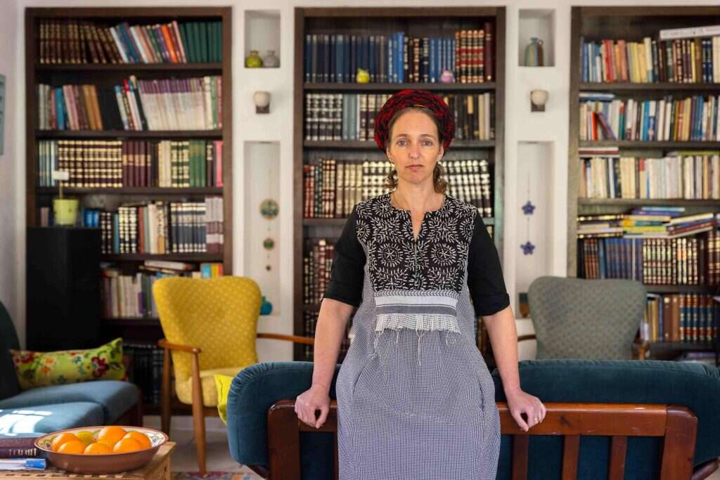 תופעה חשובה שלא הייתה יכולה לקרות בעבר. הרבנית כרמית פיינטוך. צילום: אוליבייה פיטוסי, פלאש 90