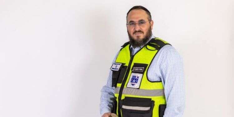 מוטי בוקצ'ין, מתנדב זק"א ודובר הארגון. צילום: אריק סולטן