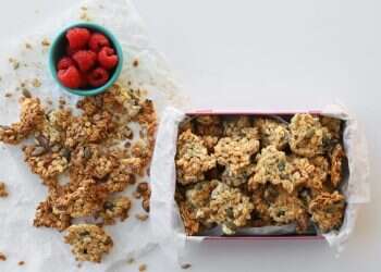 צ׳אנקים של גרנולה. צילום: אפרת ליכטנשטט