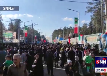 הפיצוצים באיראן. צילום מסך מתוך SNN