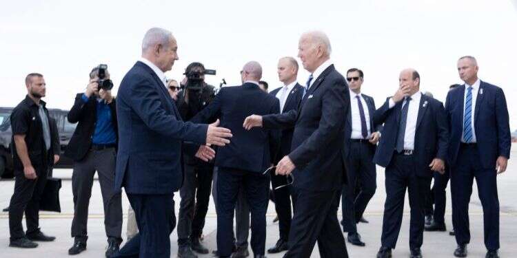 חידש את האשראי לנתניהו. ביידן. צילום: איי.אף.פי