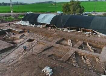 שטח החפירה במגידו. צילום: אמיל אלגם רשות העתיקות שטח החפירה במגידו. צילום: אמיל אלגם רשות העתיקות