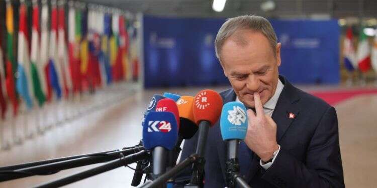 ראש ממשלת פולין דונלד טאסק