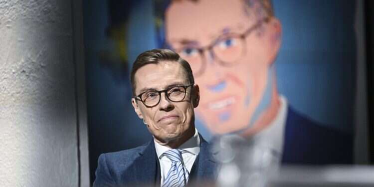 נשיא פינלנד, אלכסנדר סטאב. צילום: EPA KIMMO BRANDT ד"ר, ספורטאי ונץ ביטחוני: אלכסנדר סטאב נבחר לנשיא פינלנד