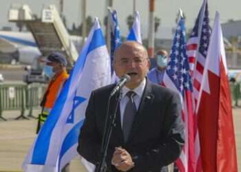 מאיר בן־שבת בתפקידו כראש המטה לביטחון לאומי, 2020. צילום: מארק ישראל סלם, פלאש 90