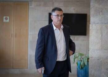 גדעון סער. צילום: אורן בן־חקון, פלאש 90