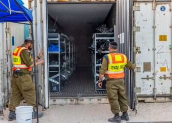 מחנה שורה, בימיה הראשונים של המלחמה. צילום: יוסי אלוני, פלאש 90