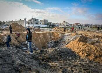 רפיח, בחודש שעבר. צילום: ראחים חאטיב, פלאש 90 תחילת הסוף של המלחמה: צה"ל נערך לתמרון קרקעי ברפיח