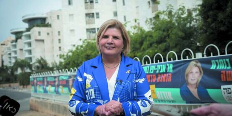 אורנה ברביבאי, שהפסידה בבחירות לראשות עיריית תל־אביב־יפו. צילום: מרים אלסטר, פלאש 90