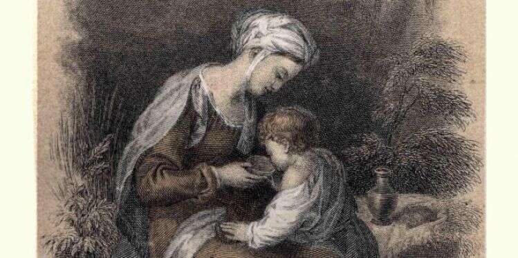 המדרש הופך את הימלטותה של הגר למסע של התפתחות מעמדת חולשה לעמדה של כוח.  המדרש הופך את הימלטותה של הגר למסע של התפתחות מעמדת חולשה לעמדה של כוח. "הגר וישמעאל". איור: גטי אימג'ס