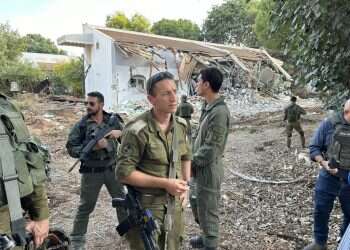 תא תא"ל חירם בבארי, אוקטובר 2023. צילום: חגי סגל