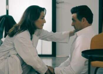 עמוס תמם ואיילת זורר בחולי אהבה. צילום מסך, קשת 12