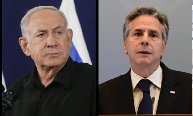 אנתוני בלינקן וביבי נתניהו