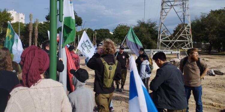 המשתתפים ב המשתתפים ב"צעדת הניצחון", היום.