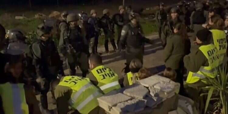 תרגול תרחיש החטיפה שנערך השבוע בהובלת פיקוד מרכז