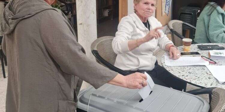 הבחירות בתנועה הקיבוצית, אתמול. צילום: התנועה הקיבוצית הבחירות בתנועה הקיבוצית