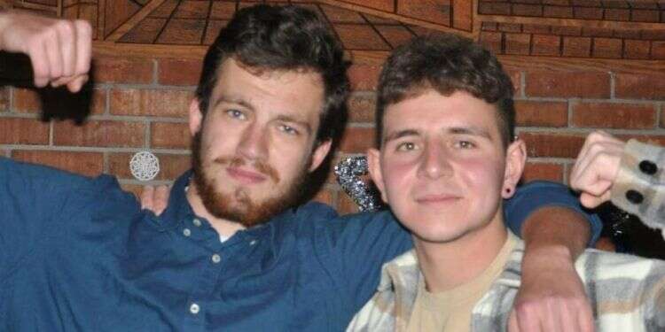 סימון שלומוב (מימין) ובוריס דונבצקי ז סימון שלומוב ובוריס דונבצקי ז"ל