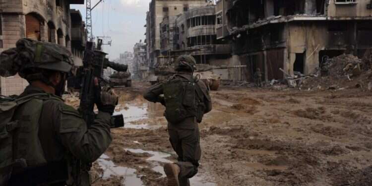 חטיבה 5 נלחמת ברצועת עזה. צילום: דובר צה"ל