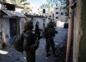 לוחמי אגוז בחאן יונס. צילום דובר צה לוחמי אגוז בחאן יונס