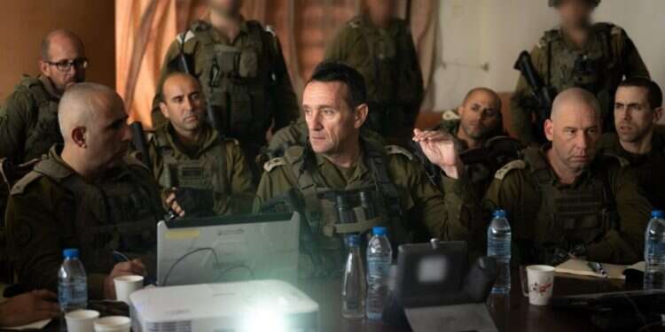 הרמטכ הרמטכ"ל, הרצי הלוי. צילום: דובר צה"ל