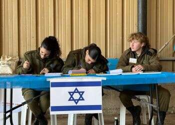 החלה הצבעת החיילים לרשויות המקומיות: קלפיות ראשונות נפתחו בעזה