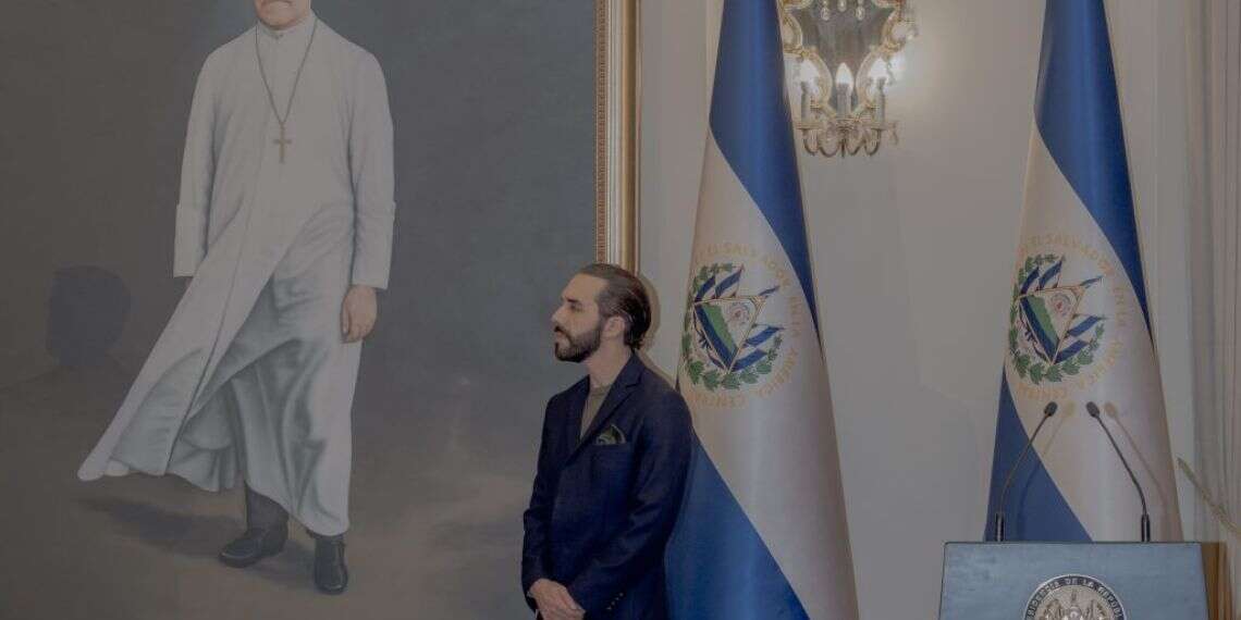 נשיא אל-סלבדור נאיב בוקלה, שמתמודד לבחירה מחדש