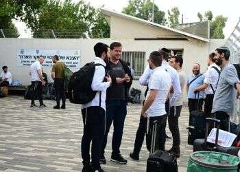 גיוס חרדים במהלך המלחמה, אוקטובר 2023. צילום: יוסי זליגר