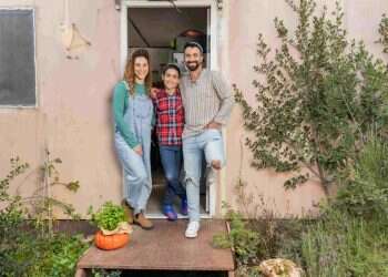 משפחת כהן, עפרה. צילום: נעמה שטרן