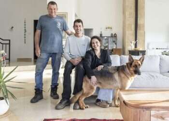 משפחת אוהד, שדה־ורבורג. צילום: אבישג שאר־ישוב