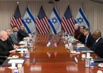 השיחות בין שר הביטחון יואב גלנט לשר ההגנה לויד אוסטין, אתמול