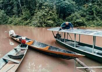 סירות, לימודים וטלנובלות: מיזם חדש מביא חשמל ללב האמזונס