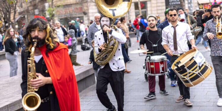 חג פורים בירושלים. צילום: אריק מרמור - פלאש 90