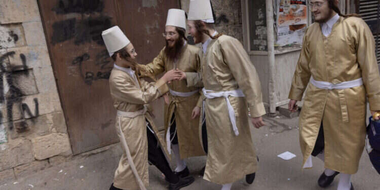 חג פורים בירושלים. צילום: אריק מרמור - פלאש 90