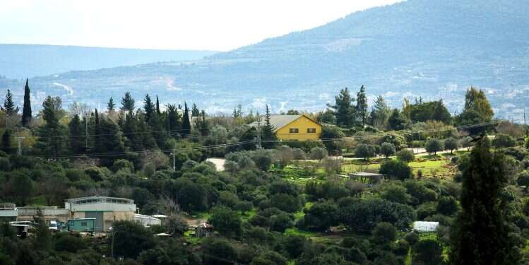 יישוב בגליל העליון. צילום: משה שי, פלאש 90 "חשבנו שתוקפים את המושב": בצפון מתמודדים עם ירי מהכפרים הערביים הסמוכים