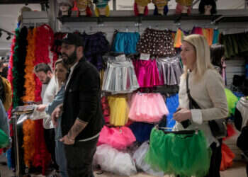 תחפושות בחג פורים. צילום: מרים אלסטר - פלאש 90 תחפושות בחג פורים