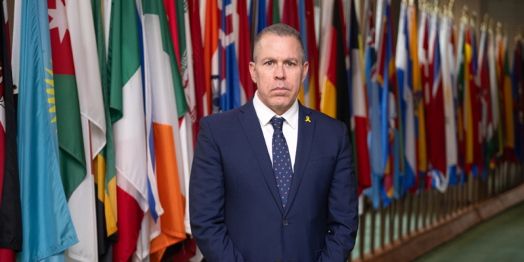 גלעד ארדן באו "לארה"ב אין היום רוב באו"ם – והיא מותקפת על התמיכה בנו"