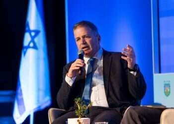 שר החינוך יואב קיש בוועידת מקור ראשון לחברה וביטחון בשדרות. צילום: לירון מולדובן